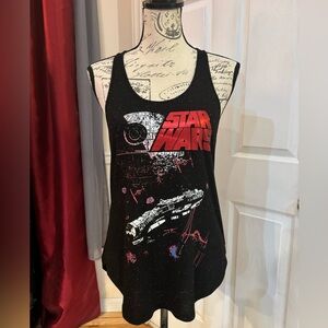 Star Wars/VFifth Sun Millenium Falcon Racerback Tank Top